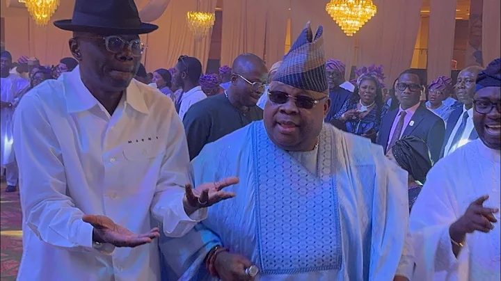 SANWOOLU AND ADEMOLA ADELEKE DANCE BATTLE AT #SanwooluAt60 Praise and worship