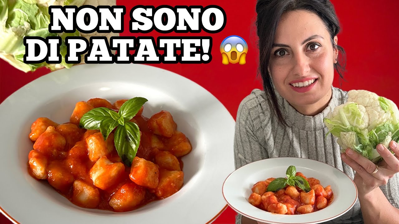 Gnocchi di Cavolfiore SENZA UOVA e SENZA GLUTINE 🥦Ricetta Facile, Leggera e Morbidissima!