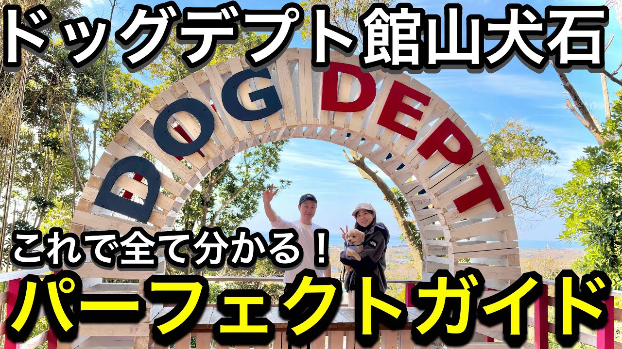 【全サイト解説】ドッグデプト館山犬石 完全ガイド｜コテージ3タイプ徹底比較