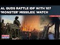 Al Quds Fire 107 Missiles at Israeli Troops| Dramatic Video Shows Battle In Netzarim Axis| Watch