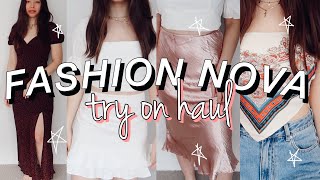 Fashion Nova try-on haul 2020 