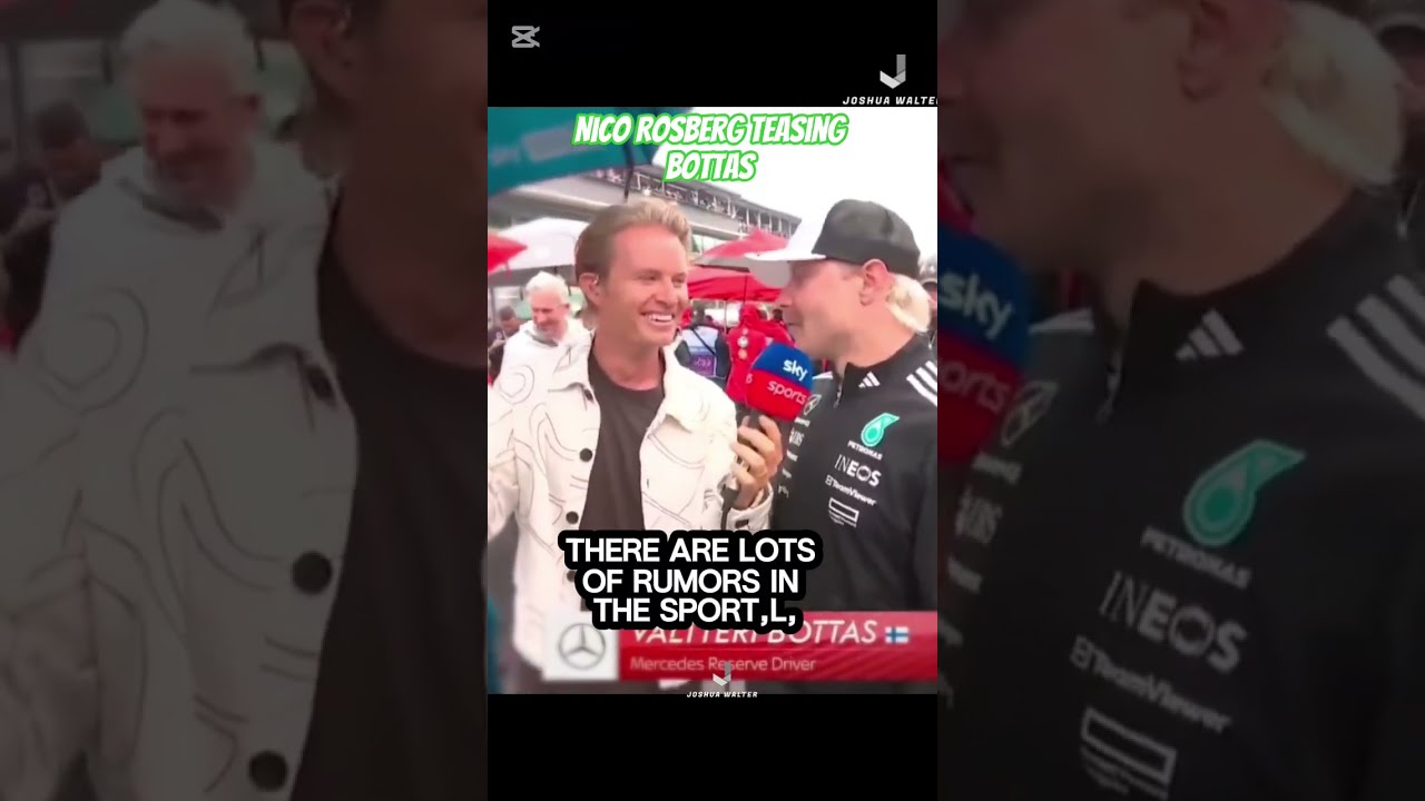 Nico Rosberg Causing Chaos At Belgian Grand Prix F1 Funny Fia F12025 Bottas