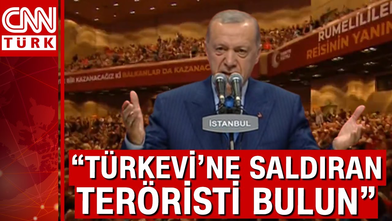 Cumhurbaşkanı Erdoğan'dan ABD'ye çağrı: "ABD'li yetkililer bu teröristi bulup gereğini yapmalı"