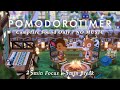 【あつ森 × ポモドーロ】焚き火の音のみ!BGMなしで深く集中🔥25分+5分タイマー|2時間【環境音のみ・作業/勉強/仕事用】