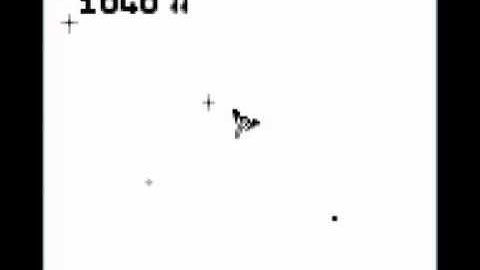 Asteroids (GameBoy) RAW