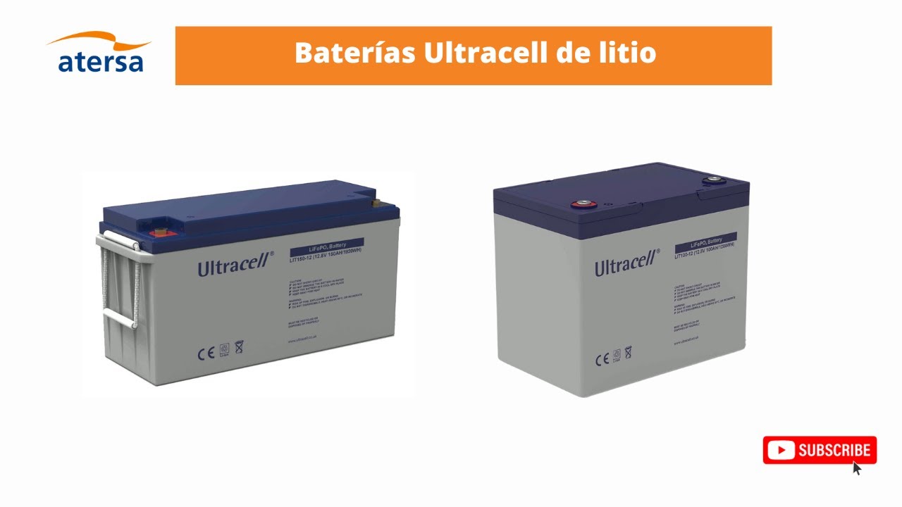 Batería de Litio 150Ah 12V Ultracell