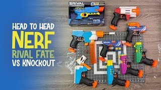 Showdown! Nerf Rival Fate VS Nerf Rival Knockout - to the death! (Not really)
