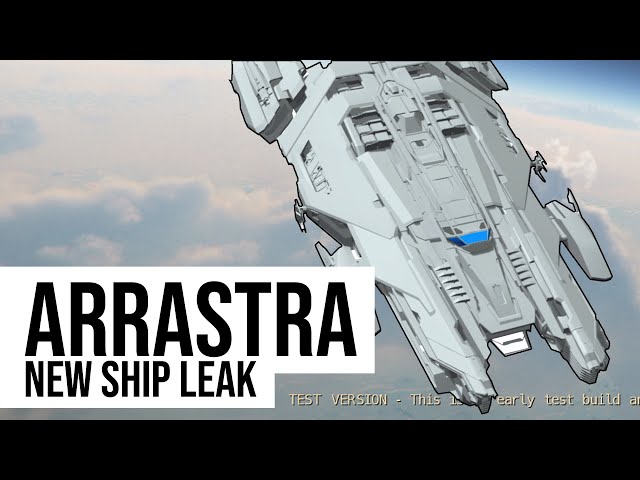 Star Citizen Reveals RSI Arrastra Ship & Crazy Visuals and Scale