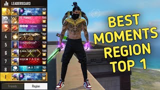 FAN MEETING ON REGION TOP 1 7500+ RANK POINTS 😪 || BEST MOMENTS 🔥 !!!!