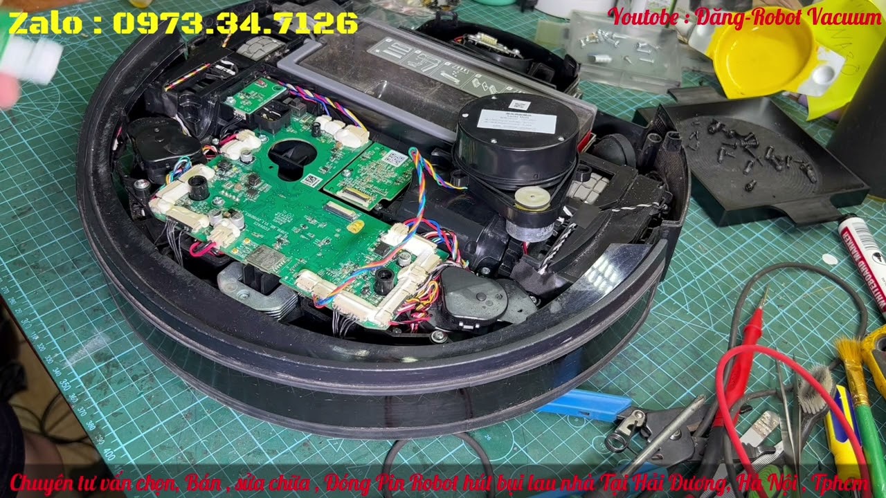 Robot hút bụi lau nhà Ecovacs Deebot bấm không chạy | Deebot T5 max bấm nút có âm báo và không chạy