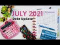 JULY 2021 DEBT UPDATE | PAYING DEBT FOR BEGINNERS | WHY I DIDN&#39;T DO A BALANCE TRANSFER | CREDIT CARD