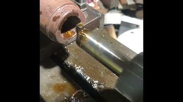 Cutting internal keyway on a shaper