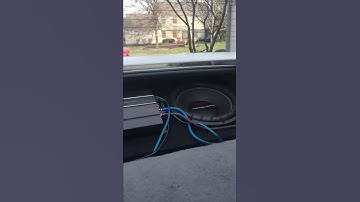 F BODY SUBWOOFER SET UP