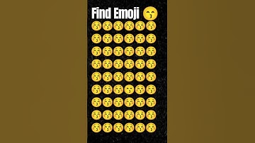 Find Emoji Challenge Part 5 #find #mindgames