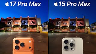 iPhone 17 Pro Max VS iPhone 15 Pro Max Camera Test Comparison