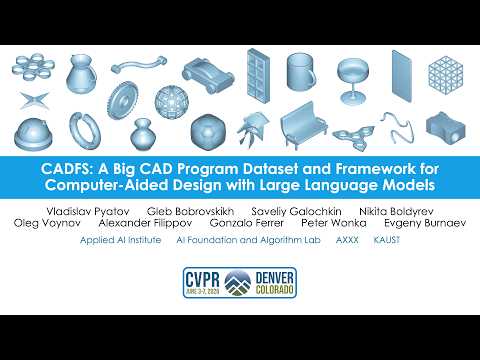 CADFS: A Big CAD Program Dataset and Framework for Computer-Aided Design with Large Language Models
