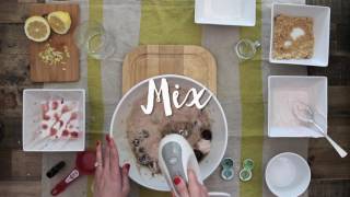 Black Cherry Yogurt Muffins