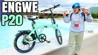 ENGWE P20: La bicicleta eléctrica plegable con la mejor experiencia de conducción por 1000€