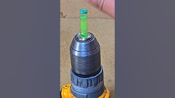 🔧 Genius Way to Upgrade Your Drill — Add a Bubble Level in Seconds! #diy #tools