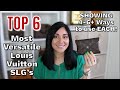 Top 6 MOST Versatile Louis Vuitton SLG&#39;s ♥️ SHOWING 4-6+ Ways to use EACH! 🙌😍