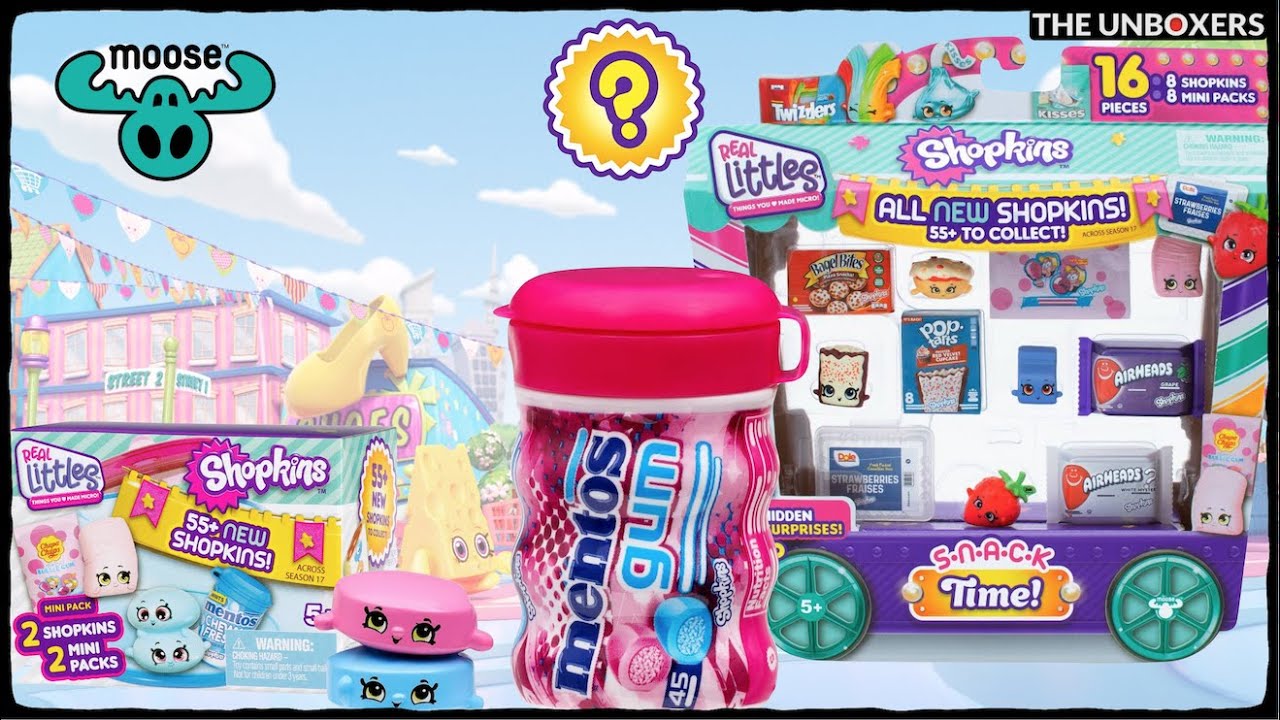 Shopkins Real Littles Series 16 Snack Time Mystery Pack 2 Shopkins