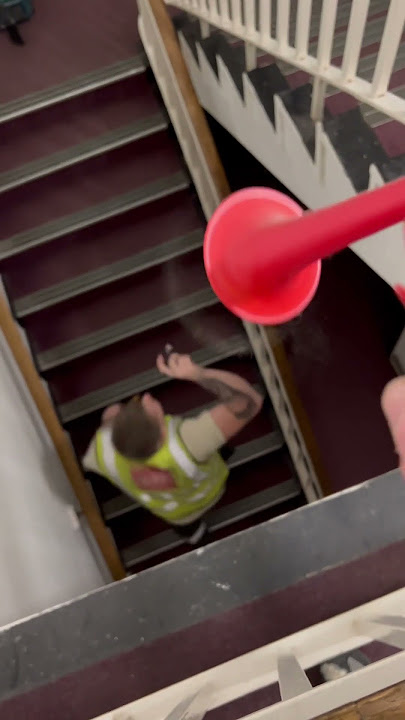 Air horn prank