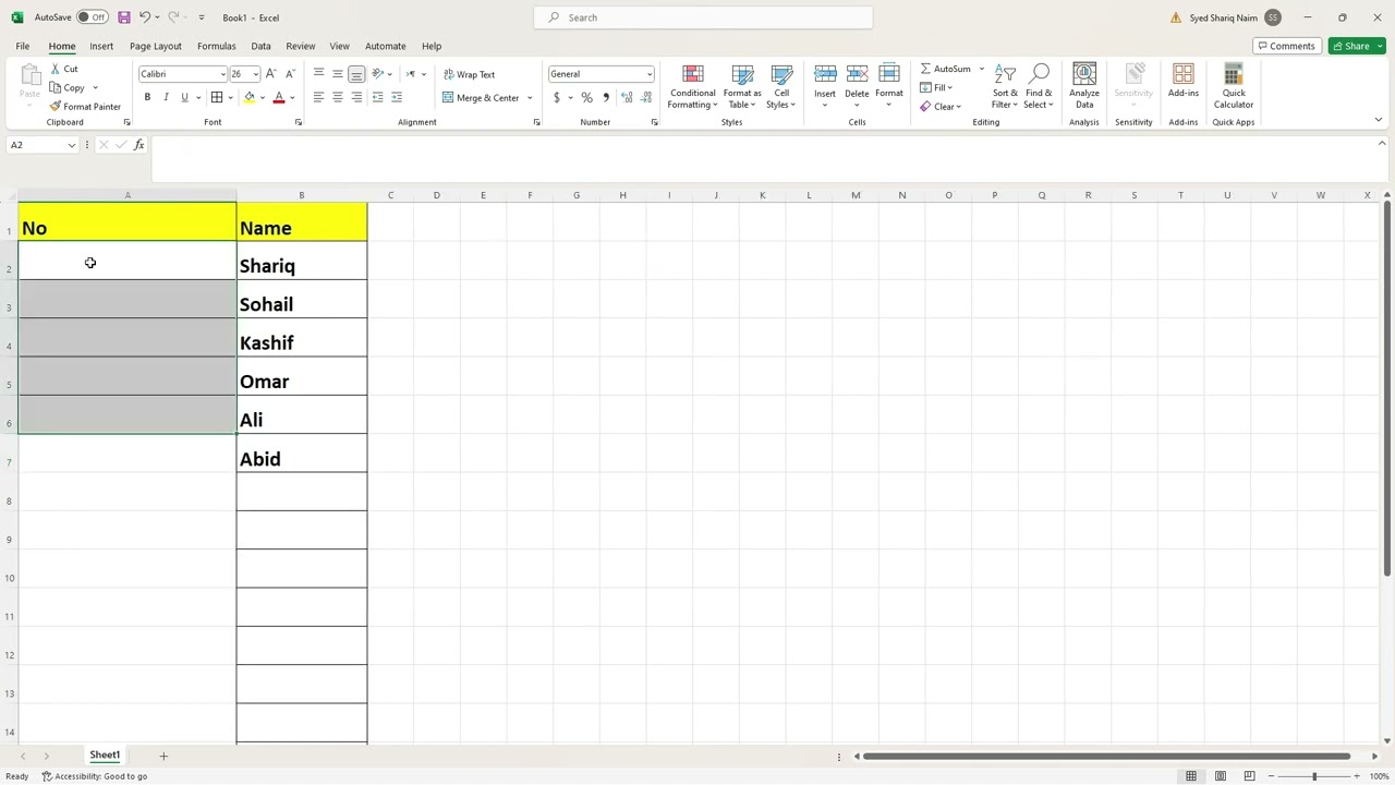 OMG How To Create A Dynamic Numbered List In Excel YouTube OMG How To Create A Dynamic Numbered List In Excel YouTube