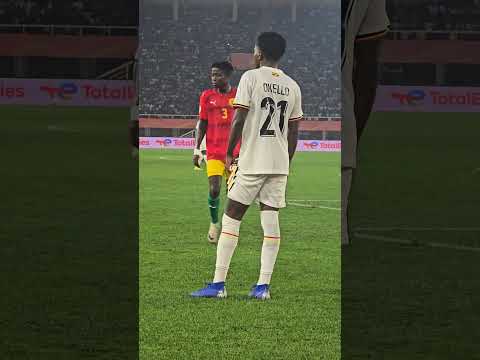 Winning Feels Good Allan Okello Soaked It All In After Defeating Guinea