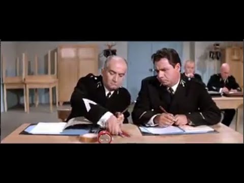 Louis De Funès passe l&rsquo;examen.