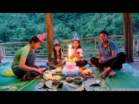 Finishing the Railing, Cleaning the Balcony, Happy Birthday Daughter | Family Farm