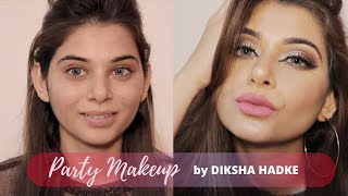 Party Makeup Speed Tutorial by Diksha Hadke | Glamour Look 2020 | Make Up Artist Tricks & Techniques