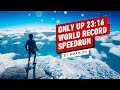 Only up world record speedrun from wradion  launchless 2316 french