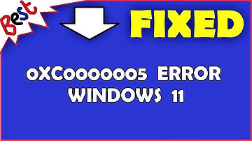 0xc0000005 Error Windows 11