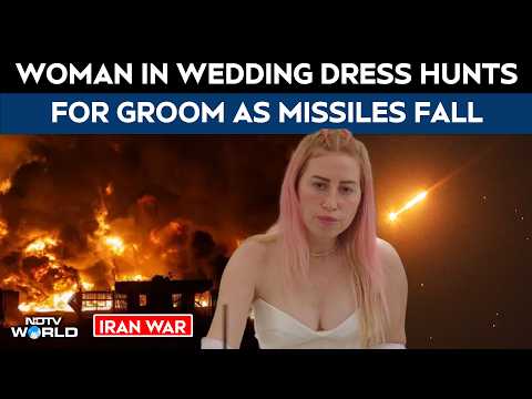 Israeli Woman Wears Wedding Dress In Shelters, Hunting For A Groom Amid Missile Attacks