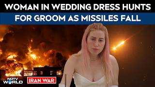 Israeli Woman Wears Wedding Dress In Shelters, Hunting For A Groom Amid Missile Attacks