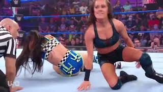 NXT Cora Jade & Roxanne Perez vs Kayden Carter & Katana Chance 1 2