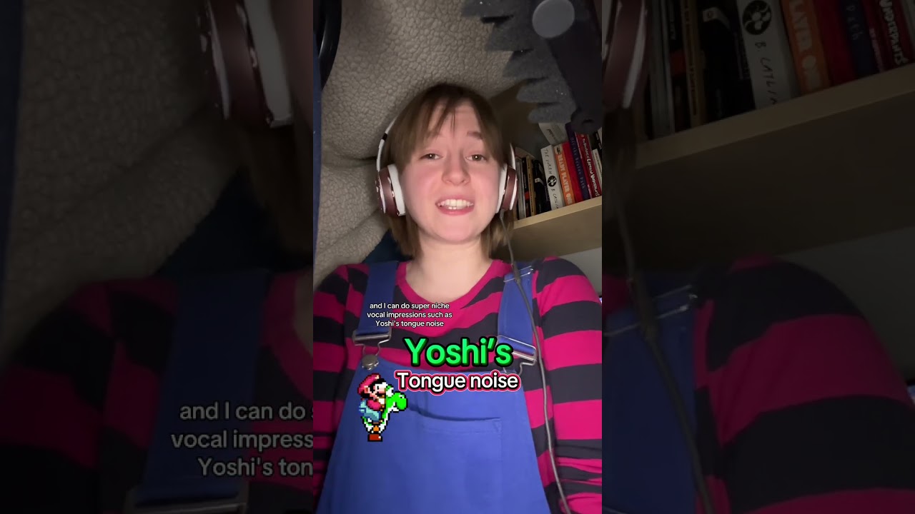 Niche VO Impressions: Yoshi's Tongue Noise