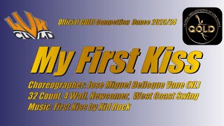 Linedance -  My First Kiss -  Demo & Teach