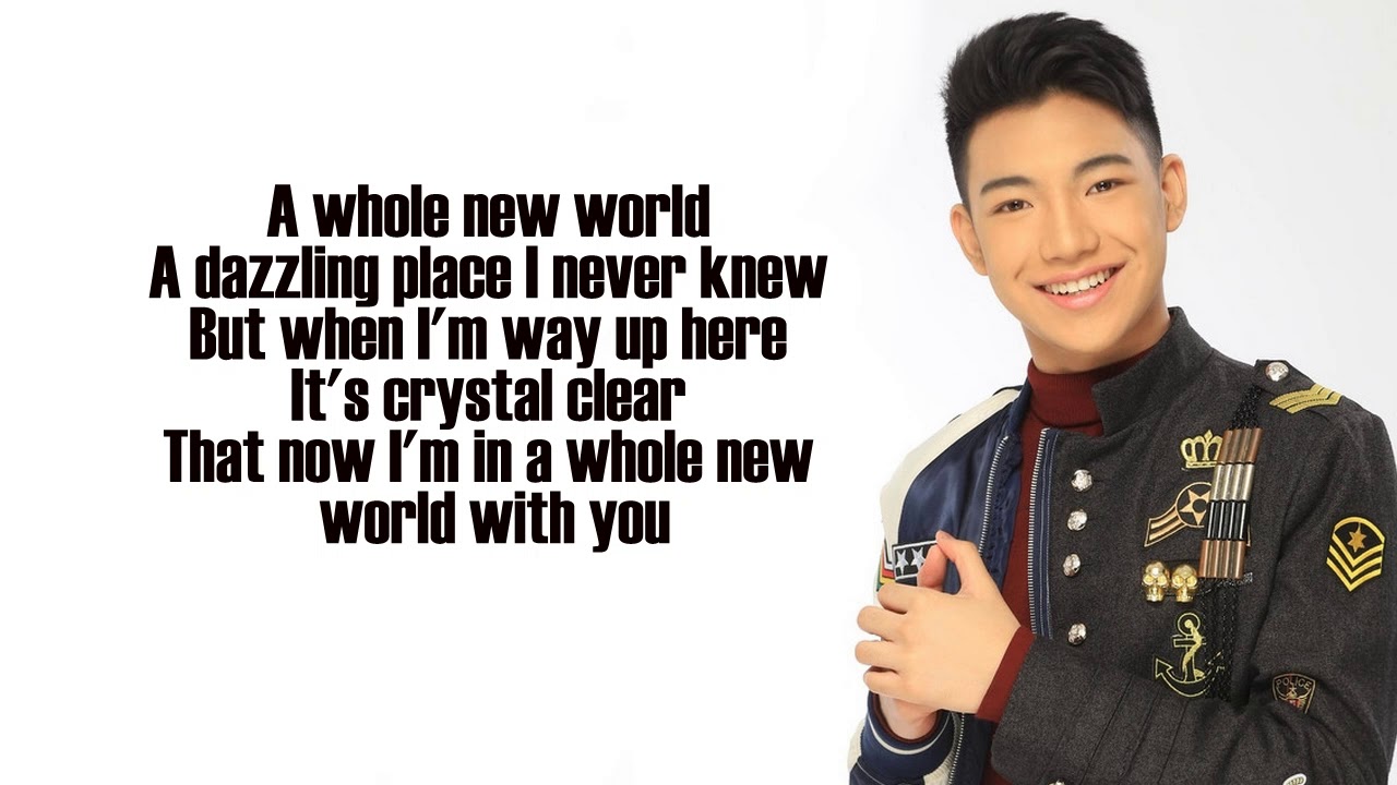 A whole New World   Darren Espanto and Morissette Aladdin theme song lyrics