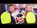 ТАЙНЫЕ РЮКЗАКИ СЛАЙМ ЧЕЛЛЕНДЖ 🎒 BACK TO SCHOOL SLIME CHALLENGE // Лизун из Случайных Ингредиентов