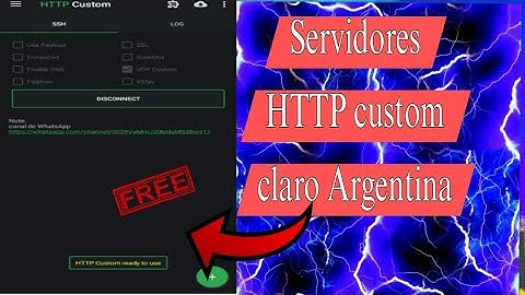 SERVIDORES HTTP CUSTOM CLARO ARGENTINA
