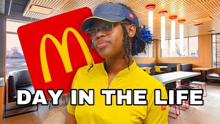 typical day of a mcdonald’s worker | grwm   vlog | *watch to the end*