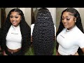 Perfect Spring Hairstyle For Girls 😍 Braided Style On 30 Inch Water Wave Wig 🔥 ft. Yolissa Hair