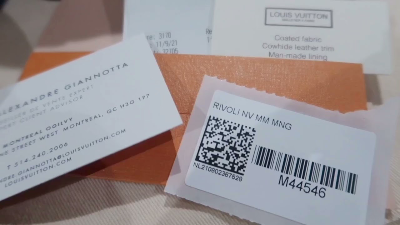 authentic louis vuitton barcode