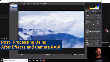 Post-Processing Your First Raw Time lapse Using After Effects and Adobe Camera Raw