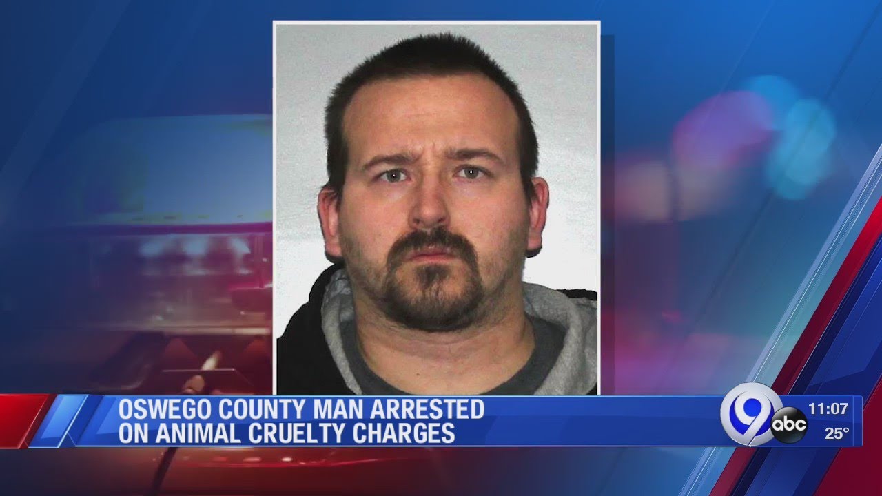 Oswego County man facing animal cruelty charges - YouTube