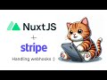 Integrar Stripe con Nuxt (checkout + webhook)