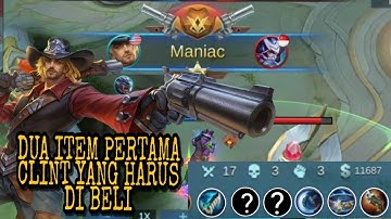 BUILD CLINT TERSAKIT 2021// Top 1 global Clint ~Mobile legends