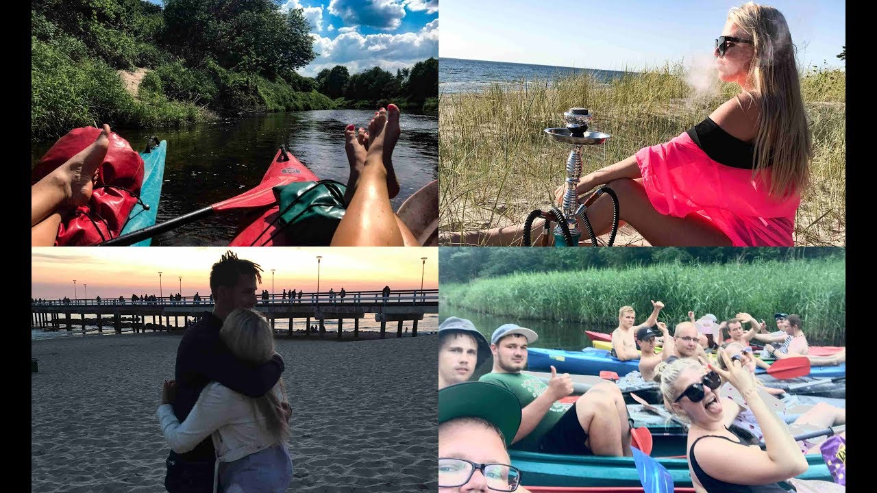 #52VLOGAS. Baidarės ir naktis su palapinėm