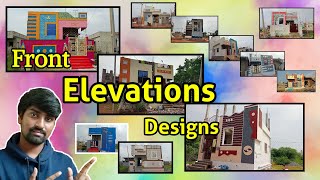 One Cent & One And Half Cents front Elevations Designs | This Month Total House Models in 1 Video